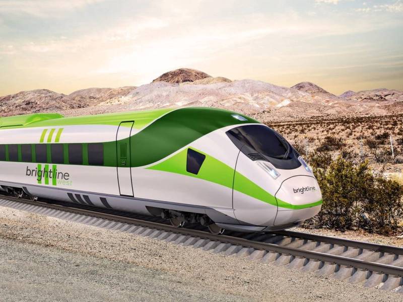 High Speed Victorville, California to Las Vegas Rail Line Targeted for Spring Construction Start